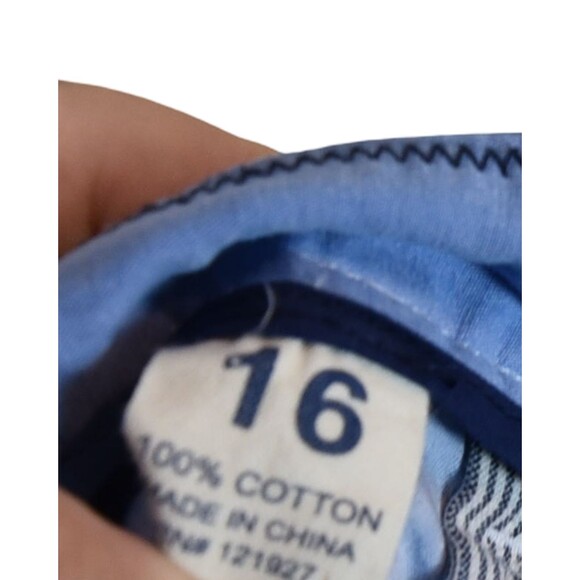 Johnnie-O Shorts Cotton Chino Boys Size 16 Light Blue Preppy Beachy Vacation - Picture 5 of 7